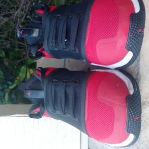 Used Air Jordan shoes worn only twice outside